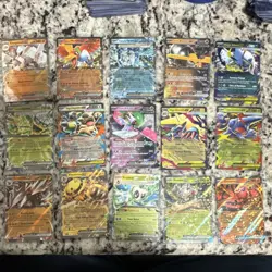 Pokemon TCG Holo ex 15 Card Lot Ho-Oh Garganacl Iron Valiant Mega Absol - Image 1