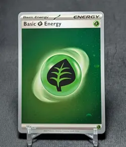 Basic Grass Energy Holo Foil Sv: Scarlet & Violet 151 Pokemon TCG Card 001 - Image 1