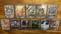 Various Sets Illustration Rare Lot Pokemon Cards - Image 1
