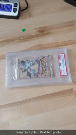 1999 Pokemon Fossil Booster Pack Aerodactyl PSA 10 Gem Mi G1N - Image 3