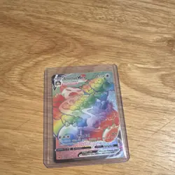 Snorlax VMAX Secret Rare Full Art Holo Pokemon TCG Card 206/202 Sword & Shield - Image 1