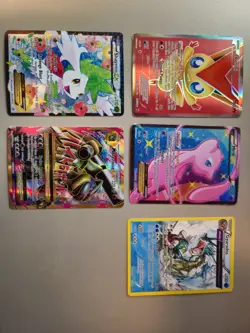 POKEMON CARD BUNDLE (RARE) VICTINI, BLASTOISE, MEW, SHAYMEN, ETC (see pictures) - Image 1