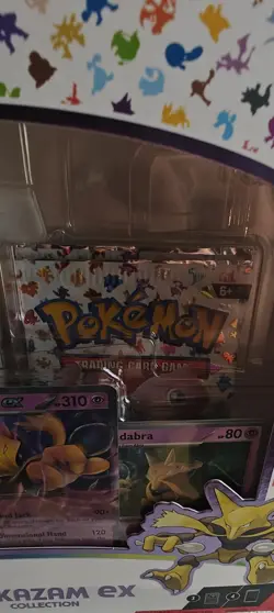 3X Pokemon TCG Scarlet and Violet - 151 Alakazam ex Collection Box - 4 Packs 820650855269 - Image 5
