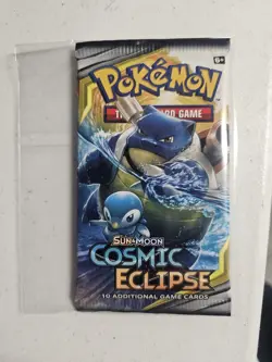 Pokemon Sun & Moon Cosmic Eclipse Booster Pack - Image 1