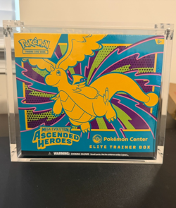 Pokemon Ascended Heroes Pokemon Center ETB Elite Trainer Box Sealed with Acrylic - Image 2