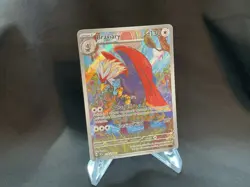 Pokemon Braviary 214/191 SV08 Surging Sparks Illustration Rare Holo - NM - Image 4