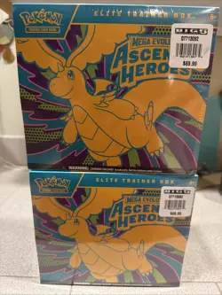 LOT of 2 Ascended Heroes ETB Elite Trainer Box Pokemon TCG Sealed - Image 1