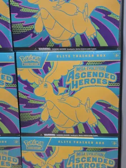 Pokemon TCG: Ascended Heroes ETB - Elite Trainer Box X6 - Ready to ship ✅ - Image 4
