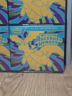 Pokemon TCG: Ascended Heroes ETB - Elite Trainer Box X6 - Ready to ship ✅ - Image 5