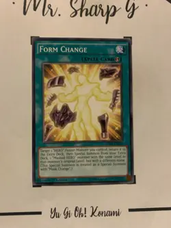 FORM CHANGE - 1st EDITION SDHS-EN020 ENGLISH Yu-Gi-Oh! CRD COMMON KONAMI - Image 3