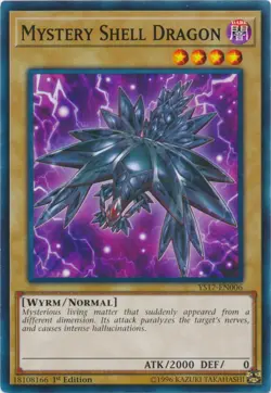 Mystery Shell Dragon - YS17-EN006 - Common - 1st Edition - Lightly Played - Image 1