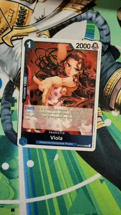 One Piece TCG Viola OP15-040 Adventure on Kami's Island Foil - Image 1