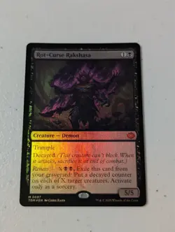 MTG Rot-Curse Rakshasa - Foil - Tarkir: Dragonstorm NM - Image 1
