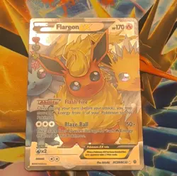 Pokemon Flareon EX RC28/RC32 Generations Ultra Rare Full Art Holo Basic 170 HP - Image 1