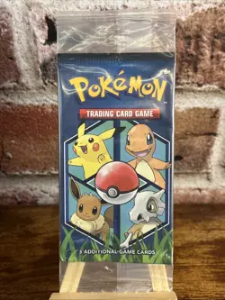 SEALED Pokemon (2019) GENERAL MILLS Sun and Moon MINI PACK 3-Card Let's Go Kanto - Image 1
