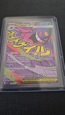 Mega Gengar Ex Ascended Heroes #269/217 Mega Attack Rare Pokemon Card - Image 1