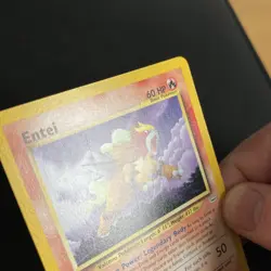 Entei 17/64 Neo Revelation Non Holo Rare Unlimited Pokemon Card WOTC - Image 4