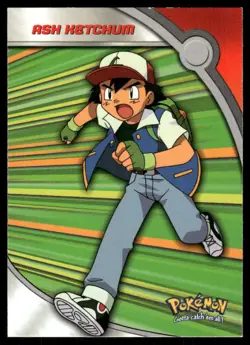 Pokemon Cards Ash Ketchum #118 Topps Trading Cards Series 2 NM *1 - Image 1