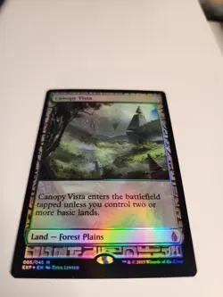 Magic the Gathering Canopy Vista Foil Card Zendikar Expeditions - Image 3