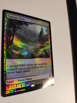 Magic the Gathering Canopy Vista Foil Card Zendikar Expeditions - Image 4