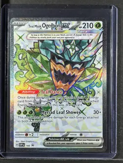 Teal Mask Ogerpon ex #166 SV: Scarlet & Violet Promo Cards 250001 - Image 1