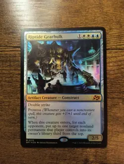 Riptide Gearhulk M 0219 Foil Aetherdrift MTG - Image 1