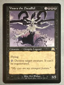 MTG / Visara the Dreadful / ONS / #179 / Regular / Rare / NM - Image 1