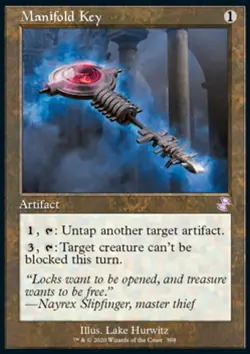 MTG Magic the Gathering Manifold Key (398/429) Time Spiral Remastered NM - Image 1