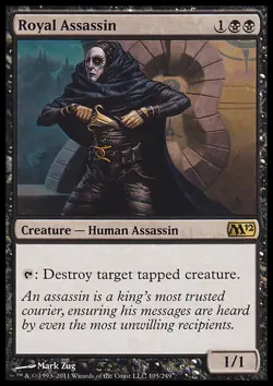 MTG Magic the Gathering Royal Assassin (105/256) Magic 2012 LP - Image 1