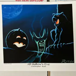 MTG All Hallow’s Eve Print From The Family Of Christopher Rush - Image 1