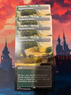 MTG Modern Horizons 3 Windswept Heath Borderless x 4 - Image 1