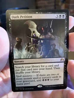Dark Petition - Magic Origins - Lp - Rare Sorcery - MTG - Image 1