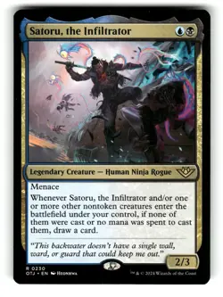 Satoru, the Infiltrator - Outlaws of Thunder Junction - MTG - Image 1