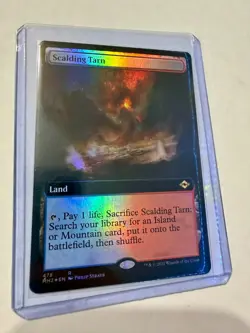 Scalding Tarn (Extended Art) Modern Horizons 2 Foil LP MTG Magic the Gathering - Image 1