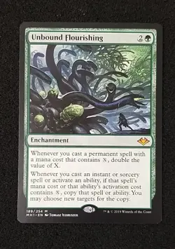 MTG Unbound Flourishing - Modern Horizons 189/254 NM/Never Played - Image 1