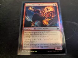 MTG Magic the Gathering FOIL Magmakin Artillerist DFT! - Image 1