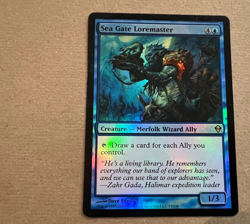 Foil - Sea Gate Loremaster - Zendikar - MTG - Magic the Gathering - Foil - Image 2
