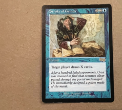 Stroke of Genius - Urza's Saga - MTG - Magic the Gathering - Image 2