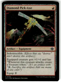 FOIL - Diamond Pick-Axe 143 - The Lost Caverns of Ixalan - MTG - Image 1