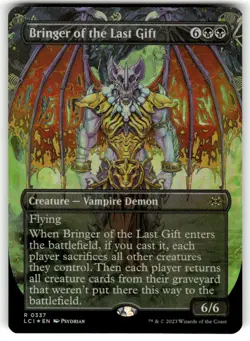 FOIL - Bringer of the Last Gift (Borderless) - The Lost Caverns of Ixalan - MTG - Image 1