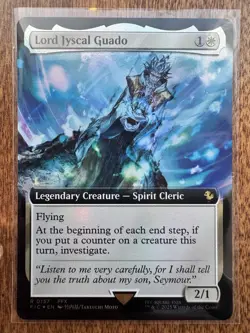 Magic MTG Final Fantasy - Lord Jyscal Guado EXTENDED ART FOIL 137 - Image 1