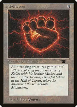 MTG Magic the Gathering Mightstone (55/101) Antiquities LP - Image 1