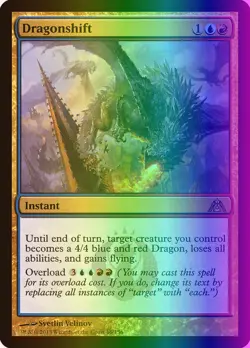 MTG Magic the Gathering Dragonshift (66/172) Dragon's Maze LP FOIL - Image 1