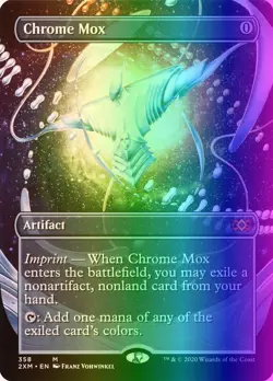 MTG Magic the Gathering Chrome Mox (358/503) Double Masters LP FOIL - Image 1