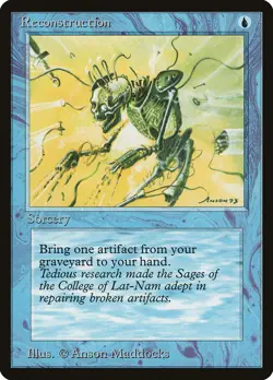 MTG Magic the Gathering Reconstruction (12/101) Antiquities HP - Image 1