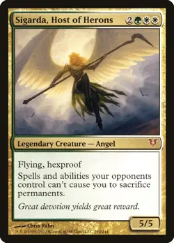 MTG Magic the Gathering Sigarda, Host of Herons (210/252) Avacyn Restored MP - Image 1
