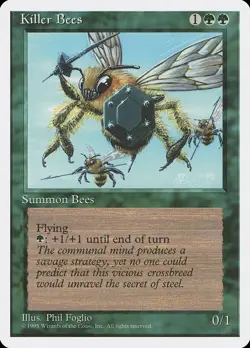 MTG Magic the Gathering Killer Bees (254/379) Fourth Edition HP - Image 1