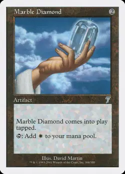 MTG Magic the Gathering Marble Diamond (306/354) Seventh Edition MP - Image 1