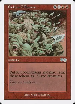 MTG Magic the Gathering Goblin Offensive (37/85) Anthologies MP - Image 1
