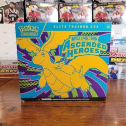Pokemon TCG Mega Evolution Ascended Heroes ETB Elite trainer Box Pokemon Hero 1 - Image 5